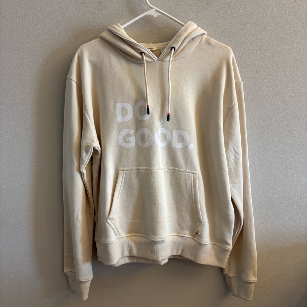Cotopaxi Do Good Heavyweight Hooded Sweatshirt Women’s Small Bone